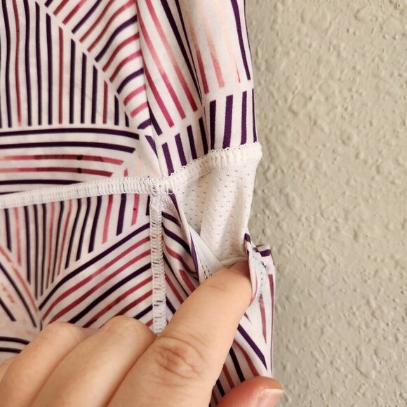 Calia By Carrie Underwood Striped Geometric Print Leggings Size Small - Picture 3 of 8